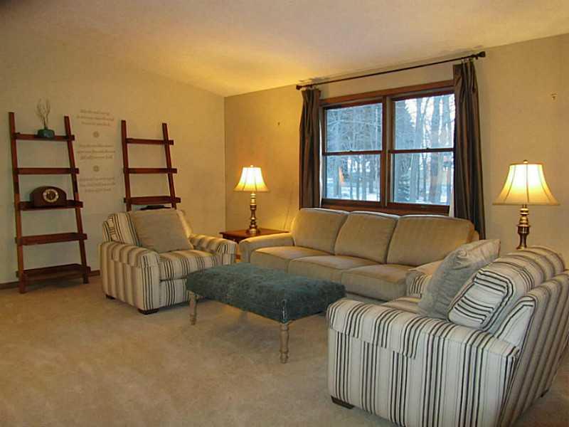 296 Sun Mine Road Sarver, PA 16055 - Photo 3 of 25 Living Room. Living Room with vaulted ceiling has New Carpet