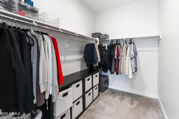 a room with storage and utility