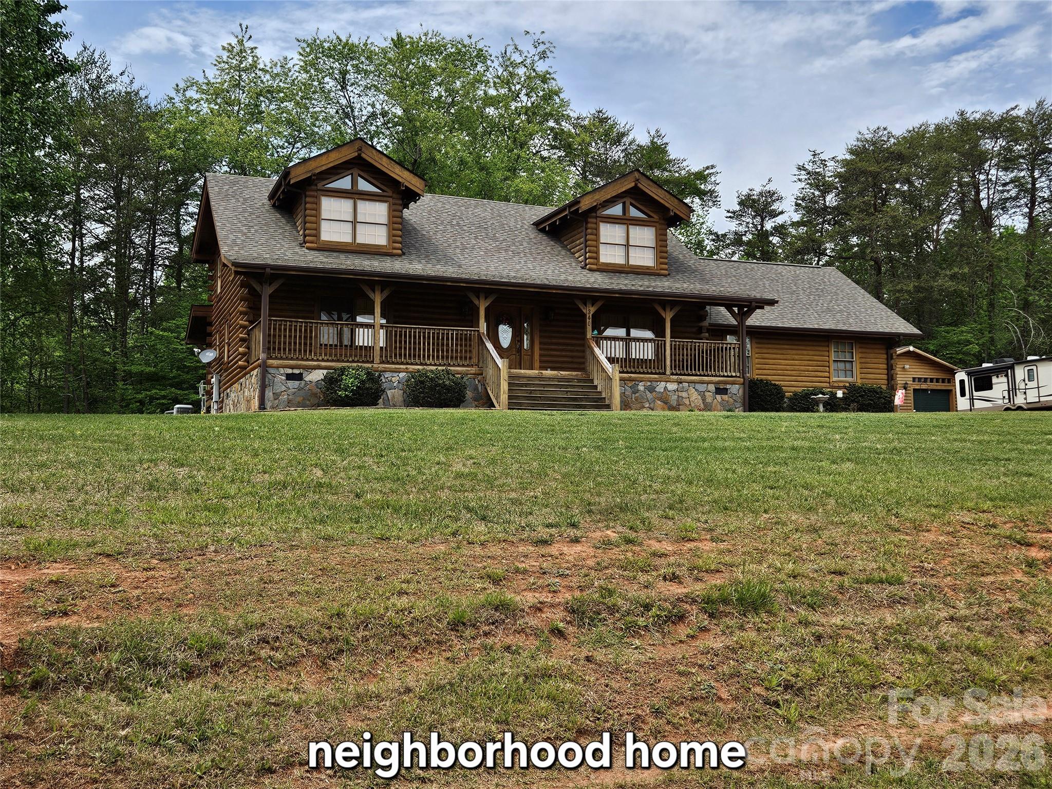 81 North Mill Ridge Nebo, NC 28761 - Photo 39 of 46 a view of a house with a yard