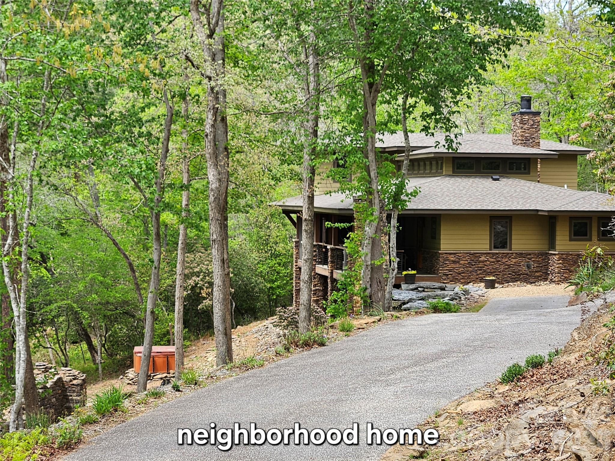 81 North Mill Ridge Nebo, NC 28761 - Photo 42 of 46 a front view of a house with a yard