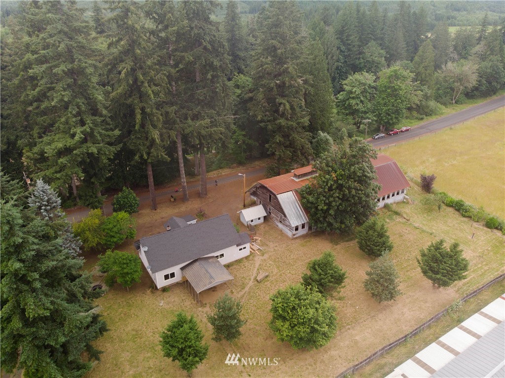 237 Hatchery Road Chehalis, WA 98532 - Photo 7 of 30 an aerial view of a house with a yard