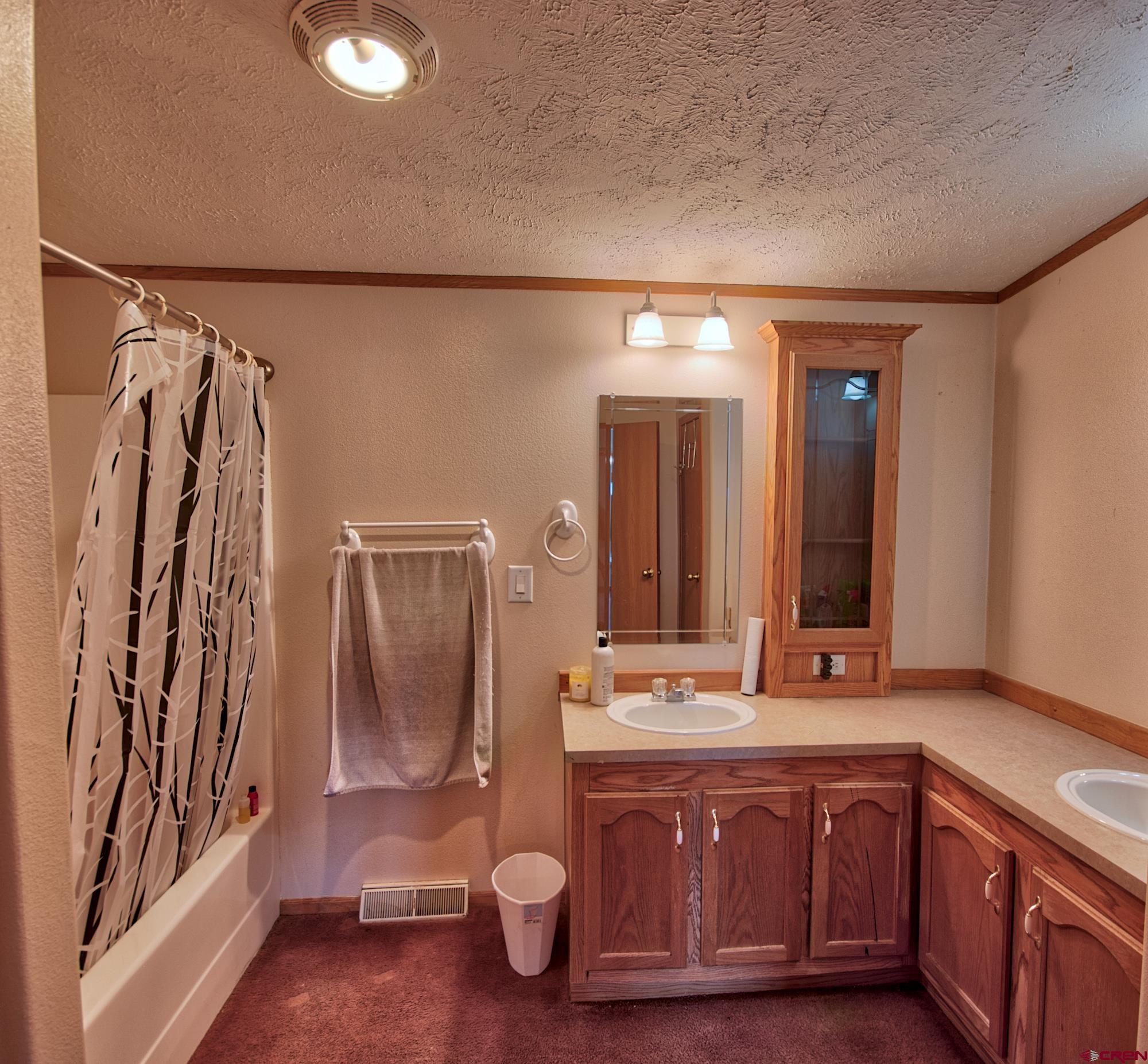 21548 F Road Delta, CO 81416 - Photo 11 of 21 a bathroom with a sink a mirror and a bathtub