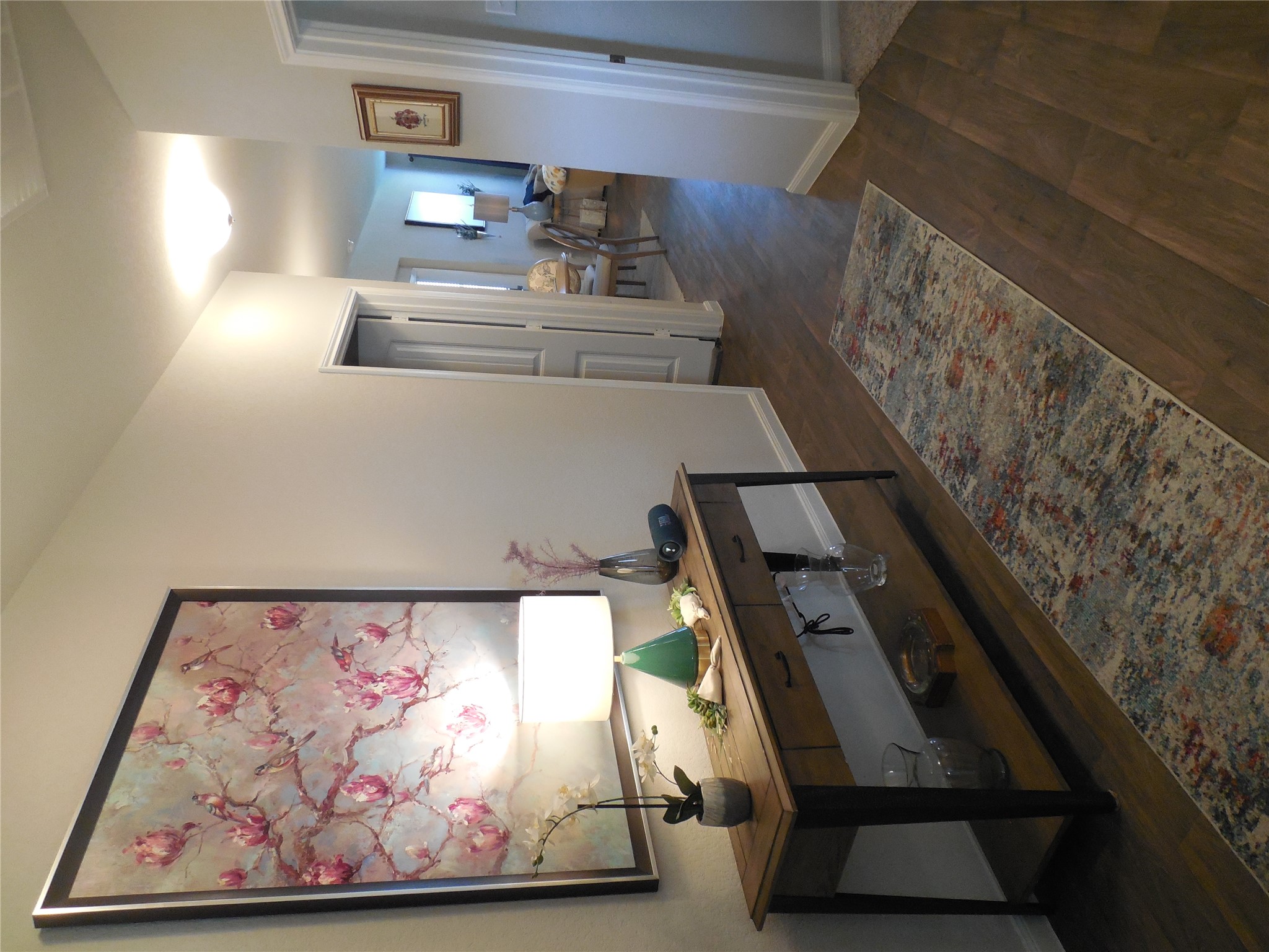 1009 Ferryman Drive Georgetown, TX 78626 - Photo 4 of 24 a view of room with furniture and wooden floor