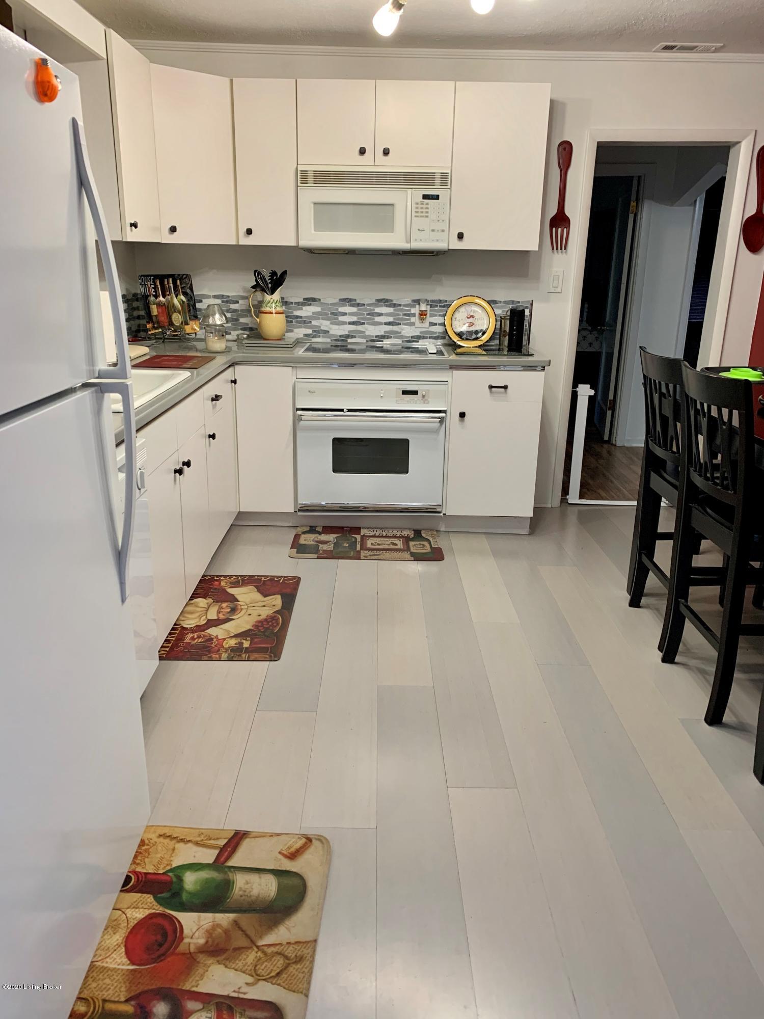 Updated kitchen and dining area