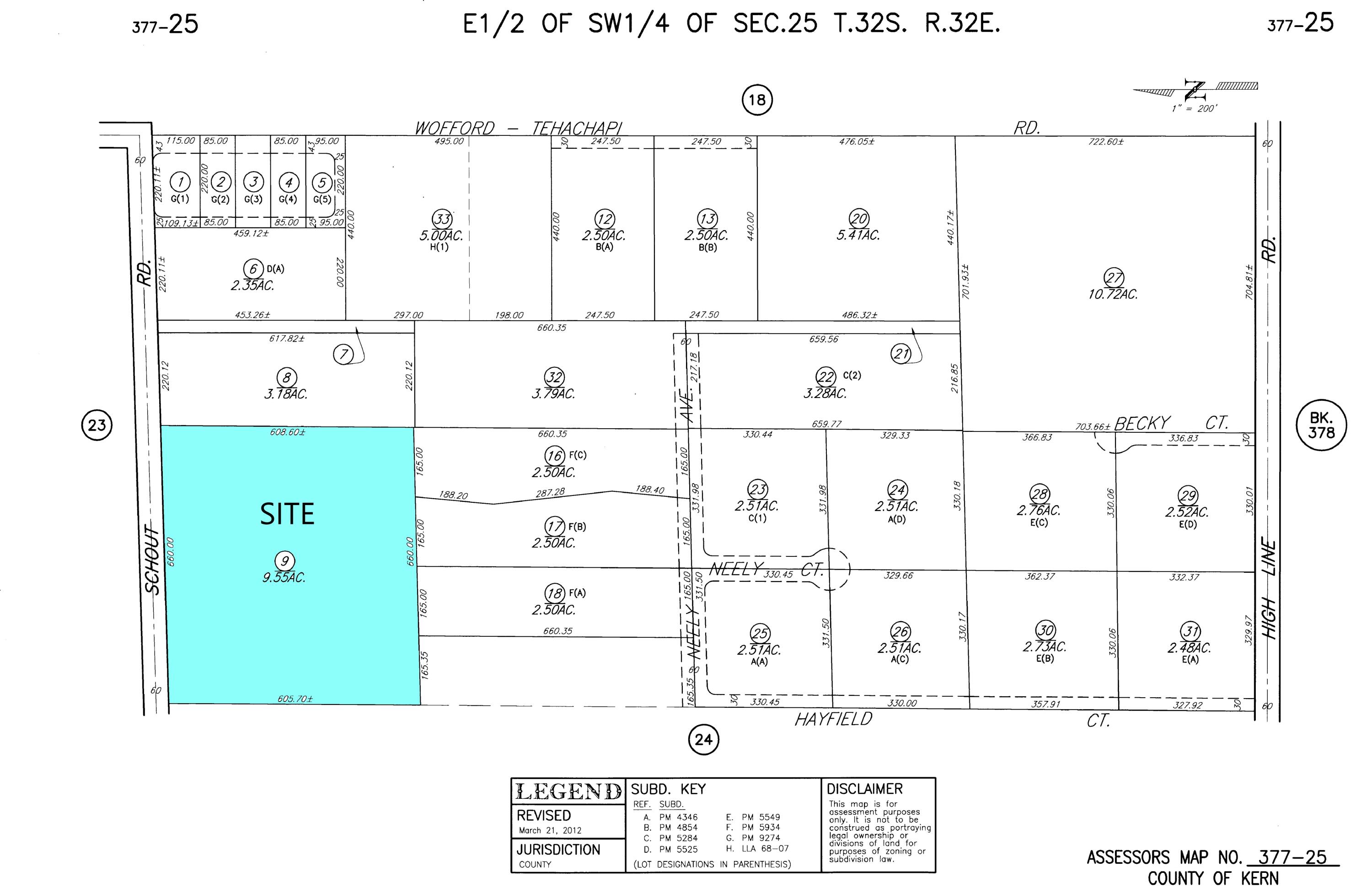 Schout Road Tehachapi, CA 93561 - Photo 4 of 7 Plat_377-250-09