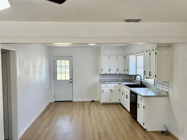 a view of a small space