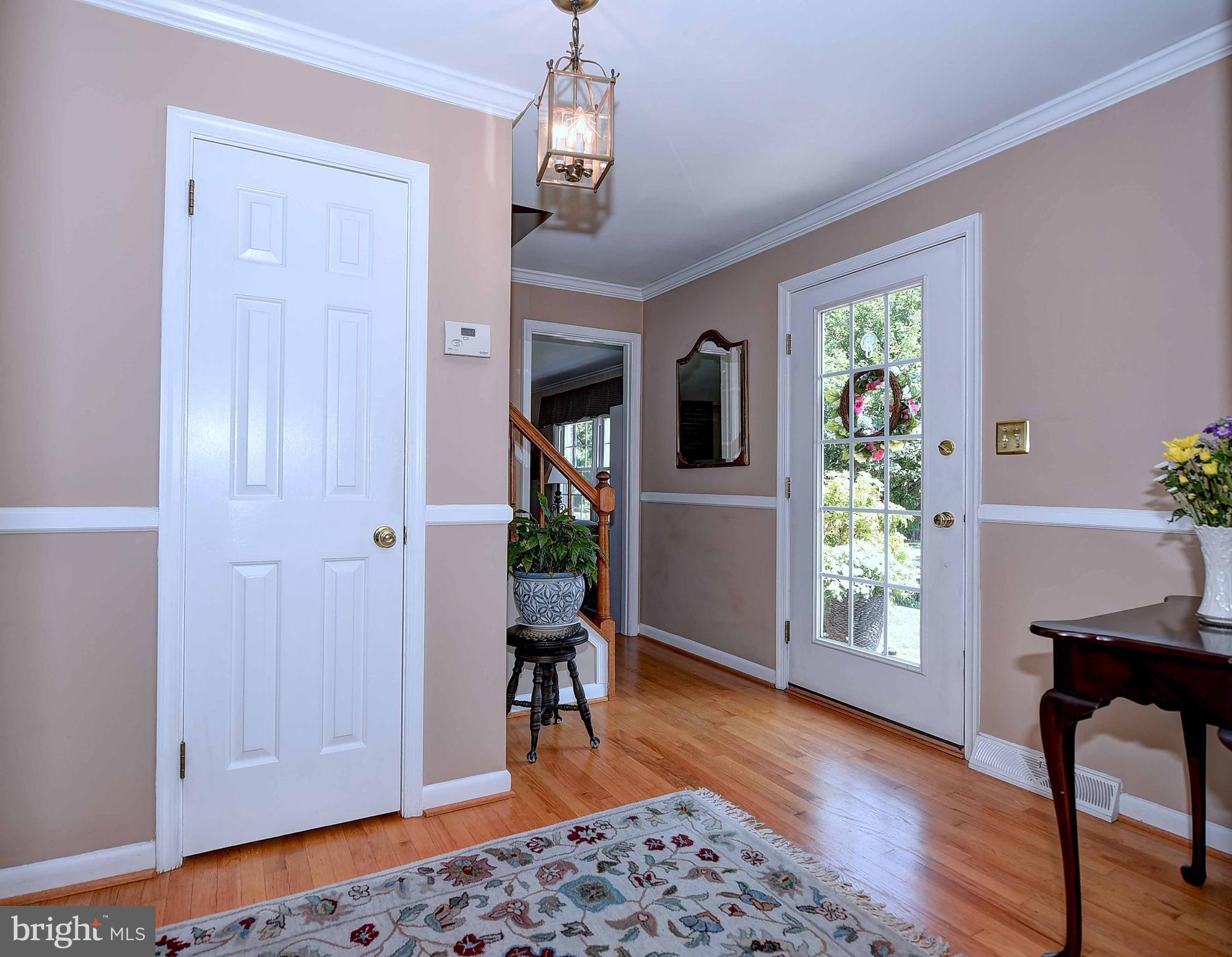 Hardwood Foyer