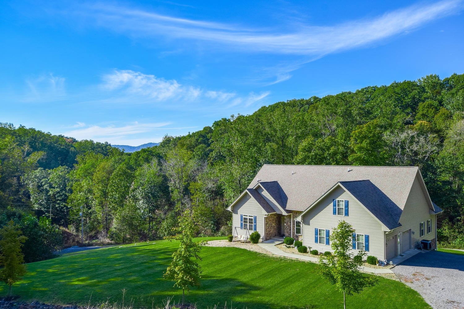 213 W Road Blue Ridge, VA 24064 - Photo 1 of 51 a view of house with garden
