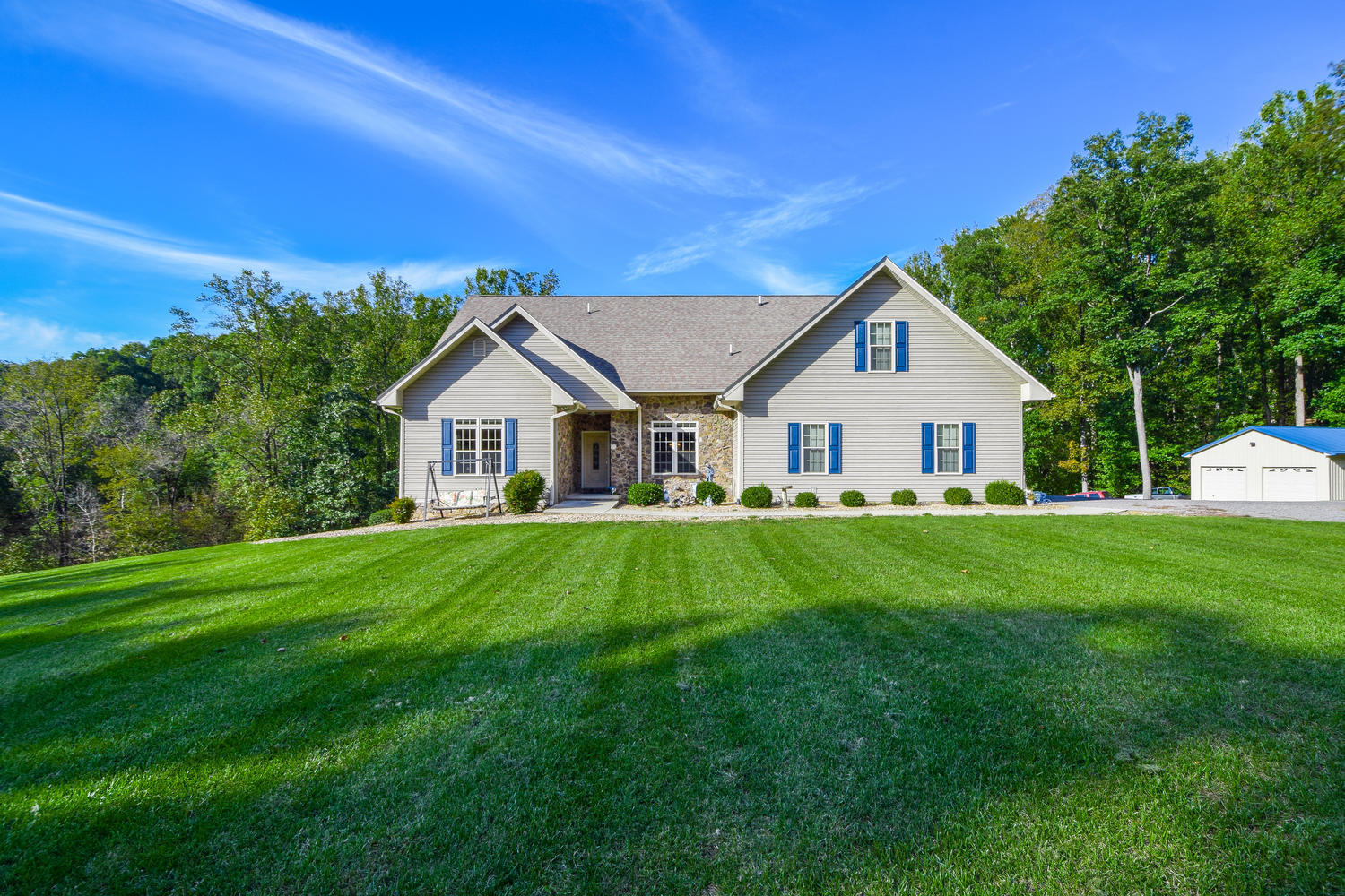 213 W Road Blue Ridge, VA 24064 - Photo 2 of 51 a view of a house with a yard