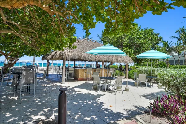 a view of a swimming pool