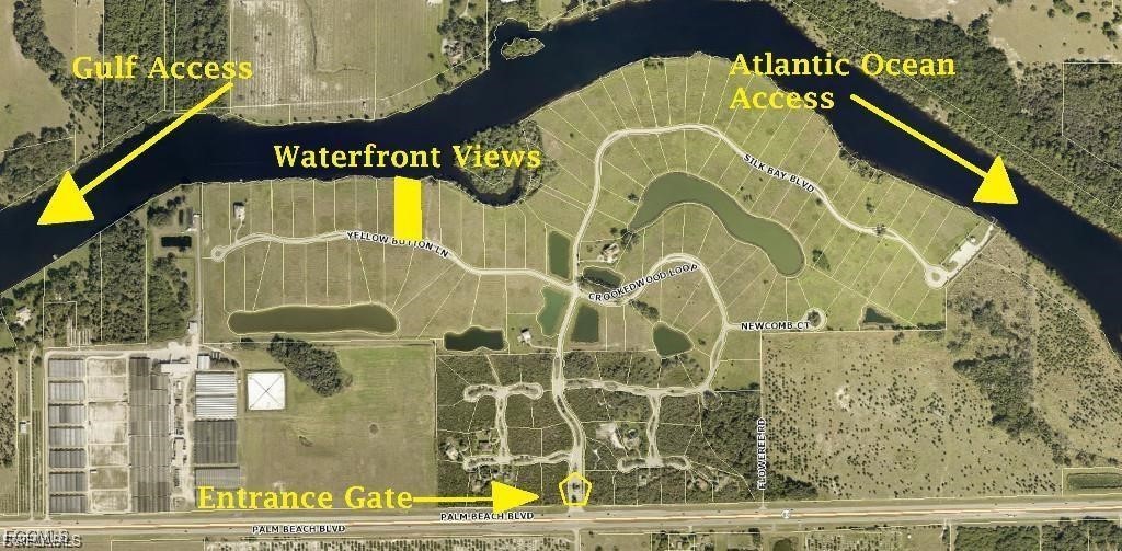 22797 Yellow Button Lane Alva, FL 33920 - Photo 11 of 13 a sign on the side of a building