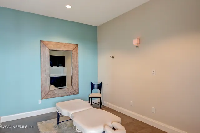 a view of a swimming pool with a terrace