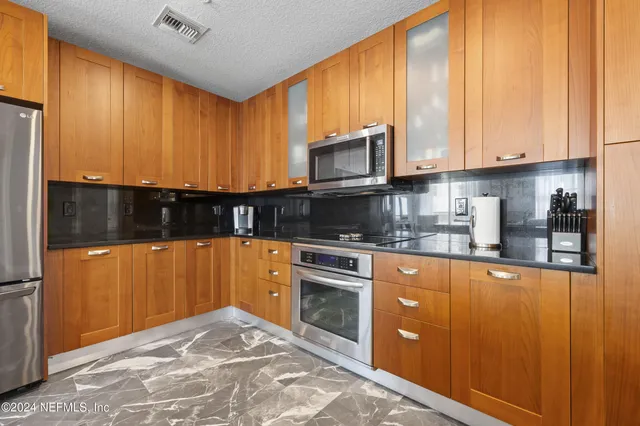 a view of a city with tall buildings