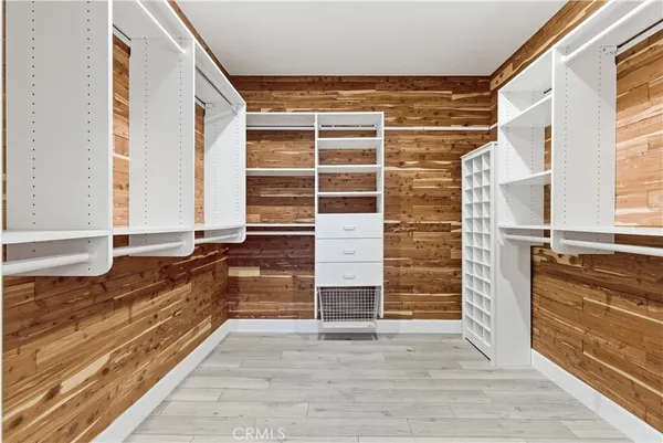 a kitchen with a cabinets and window