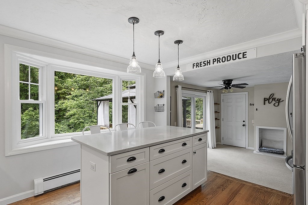 27 Tanglewood Road Sterling, MA 01564 - Photo 7 of 38 a view of kitchen with sink window and refrigerator