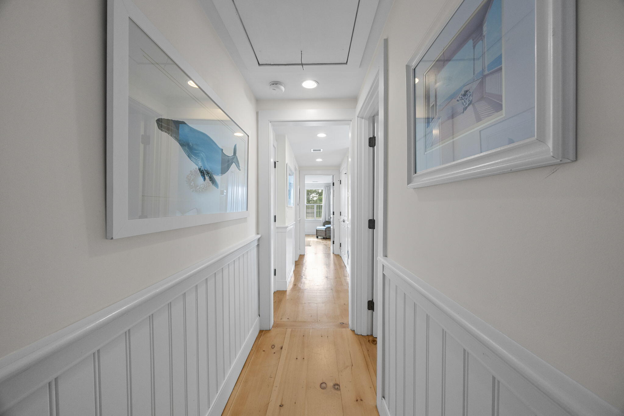 291 Ridgevale Road Chatham, MA 02633 - Photo 34 of 53 a view of hallway with wooden floor