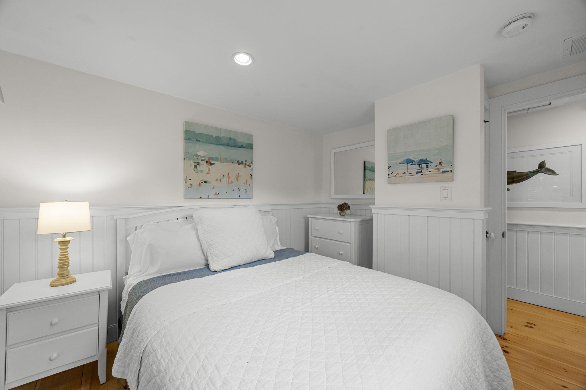 291 Ridgevale Road Chatham, MA 02633 - Photo 38 of 53 a bedroom with a bed and a lamp