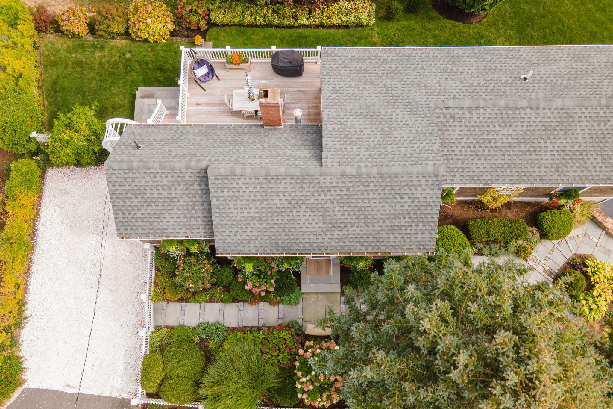 291 Ridgevale Road Chatham, MA 02633 - Photo 8 of 53 an aerial view of a house with a yard basket ball court and outdoor seating