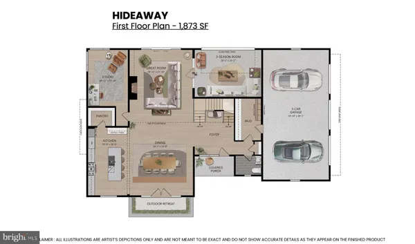 a picture of a floor plan