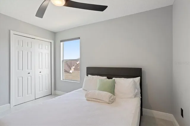 a bathroom with a sink double vanity and a mirror