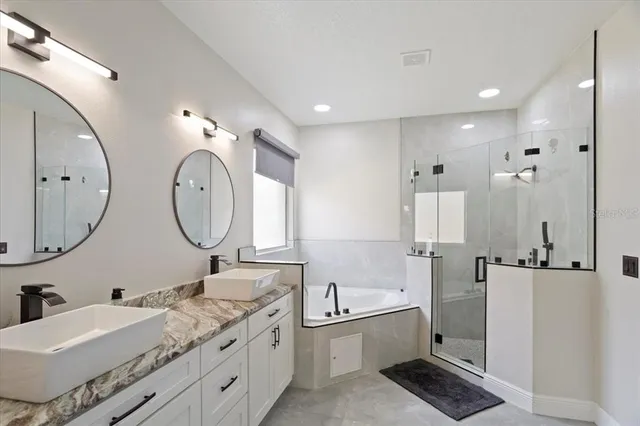 a workspace with furniture and window