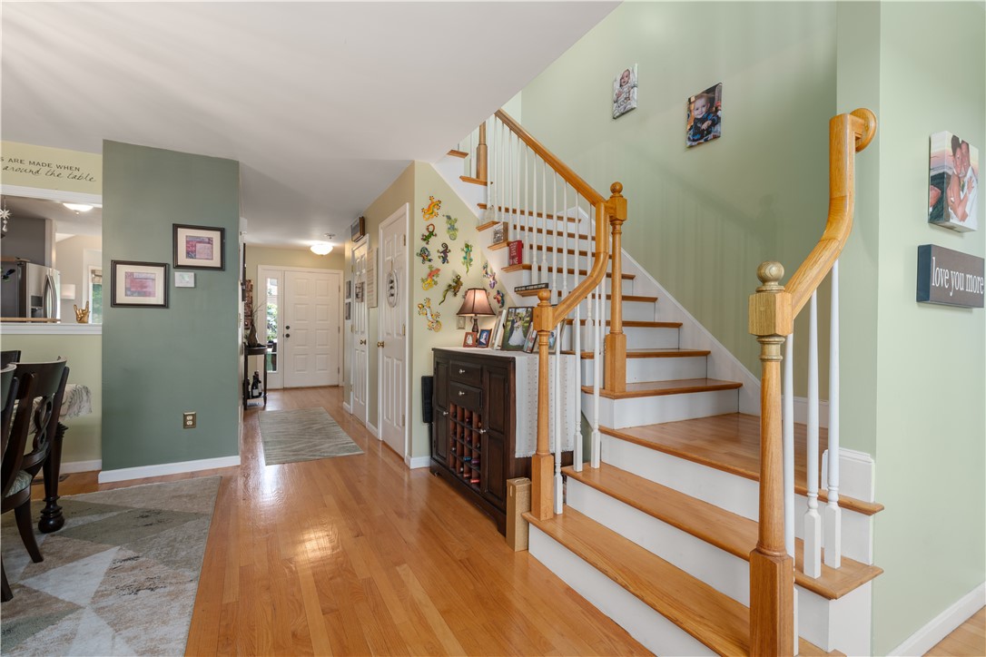 80 Fisher Road, Unit 97 Cumberland, RI 02864 - Photo 18 of 40 Stairway to 2nd floor living