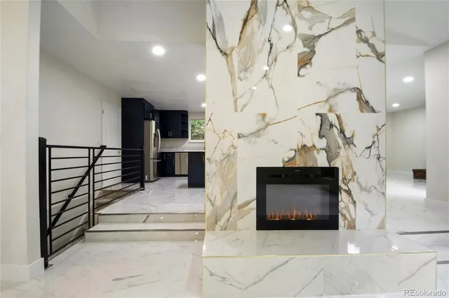 a kitchen with a sink and a window