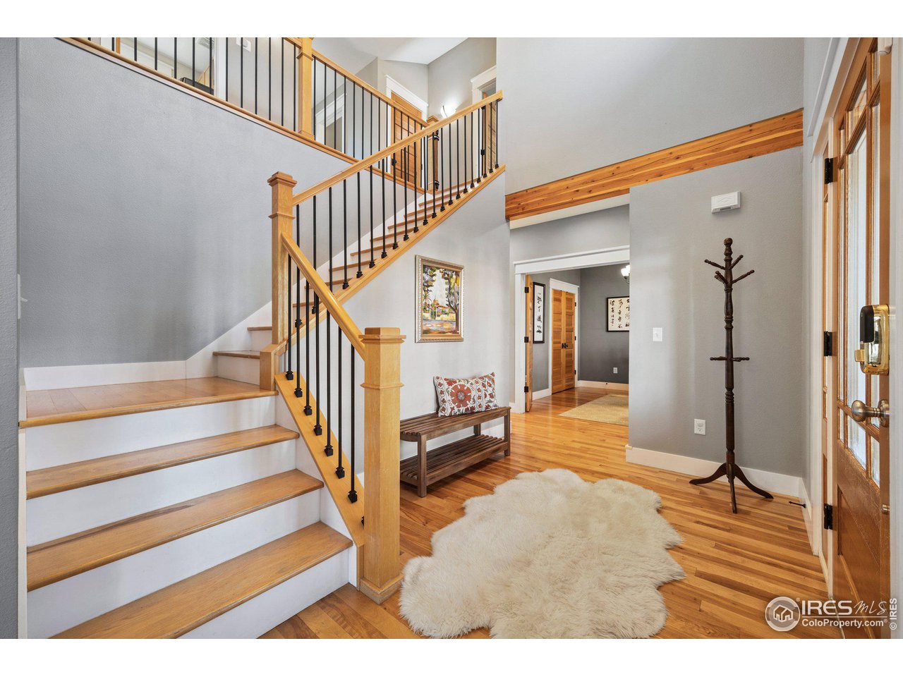 1780 Baseline Road Boulder, CO 80302 - Photo 16 of 31 a view of entryway and hall with wooden floor