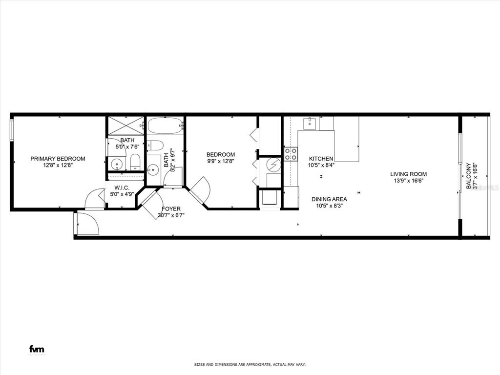 1500 Gulf Boulevard, Unit 103B Indian Rocks Beach, FL 33785 - Photo 31 of 58 a picture of a floor plan
