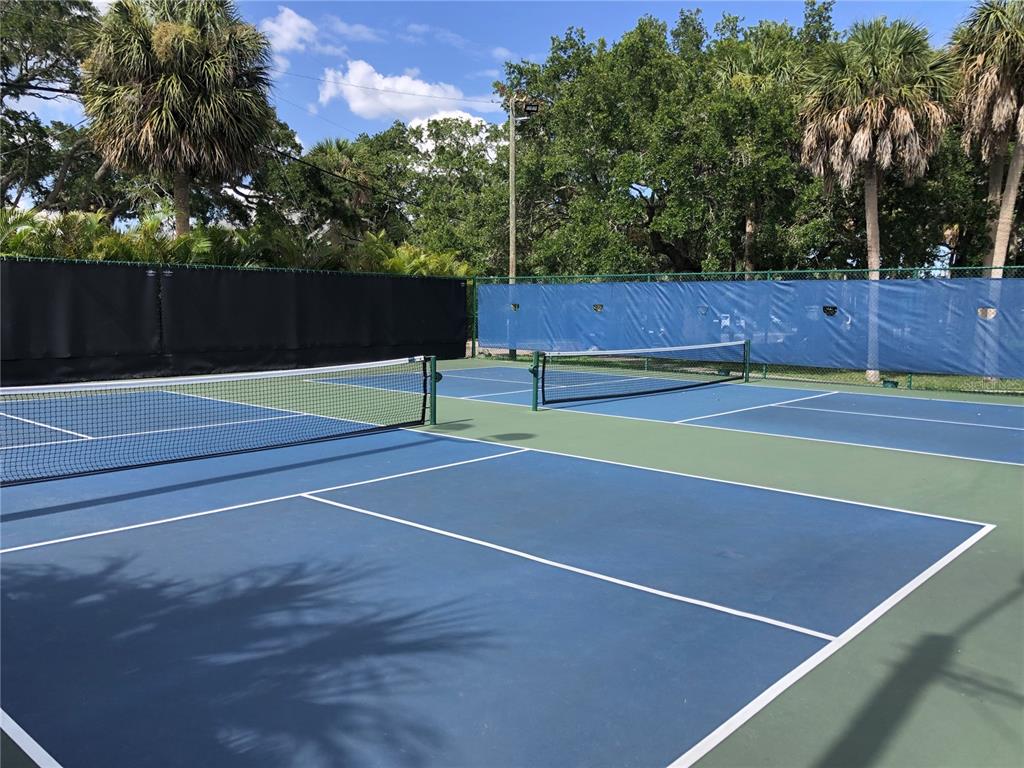 1500 Gulf Boulevard, Unit 103B Indian Rocks Beach, FL 33785 - Photo 43 of 58 a view of a tennis court