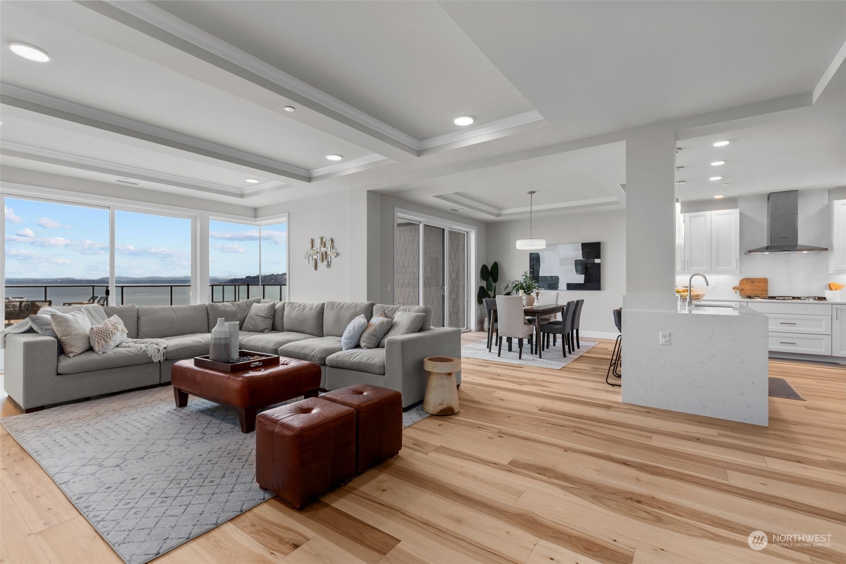 4907 Main Street, Unit 508 Tacoma, WA 98407 - Photo 3 of 40 a living room with furniture and view of kitchen