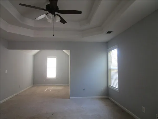 a view of empty room with window