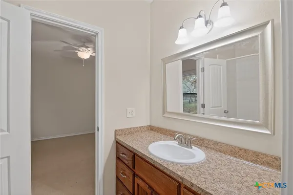 a view of a storage in the room