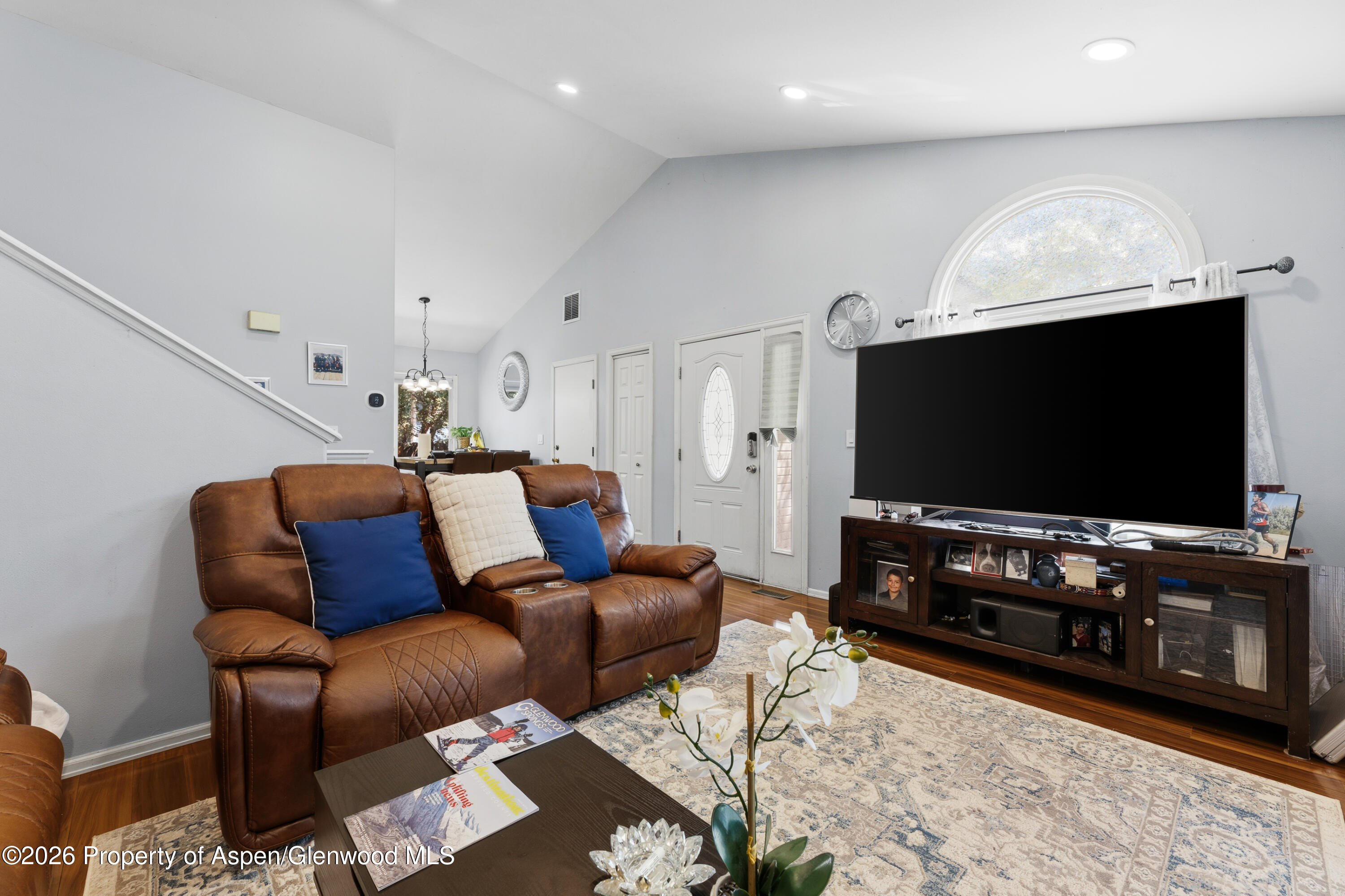 164 Current Drive New Castle, CO 81647 - Photo 10 of 34 a living room with furniture and a flat screen tv