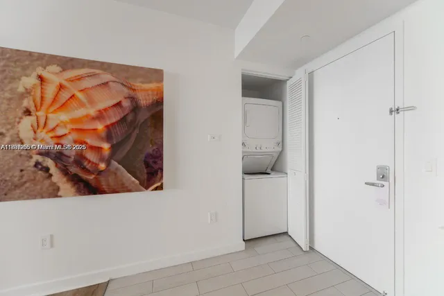 a kitchen with a stove and a microwave