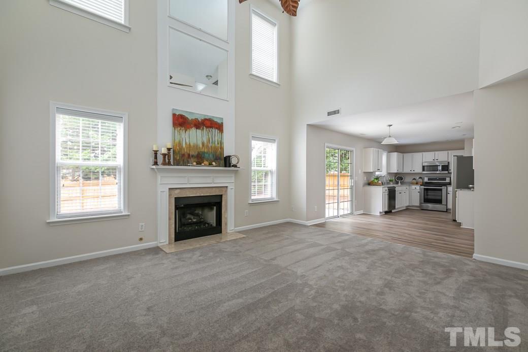 5400 Cahaba Way Raleigh, NC 27616 - Photo 5 of 13 Here is another view of the Family Room looking toward the Breakfast Area. That part of the Kitchen is SPACIOUS for a large table welcoming family and friends! Let your conversations flow while observing wild life in the PRIVATE back yard. NEW FLOORING!