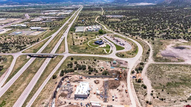 a bathroom with a shower curtain
