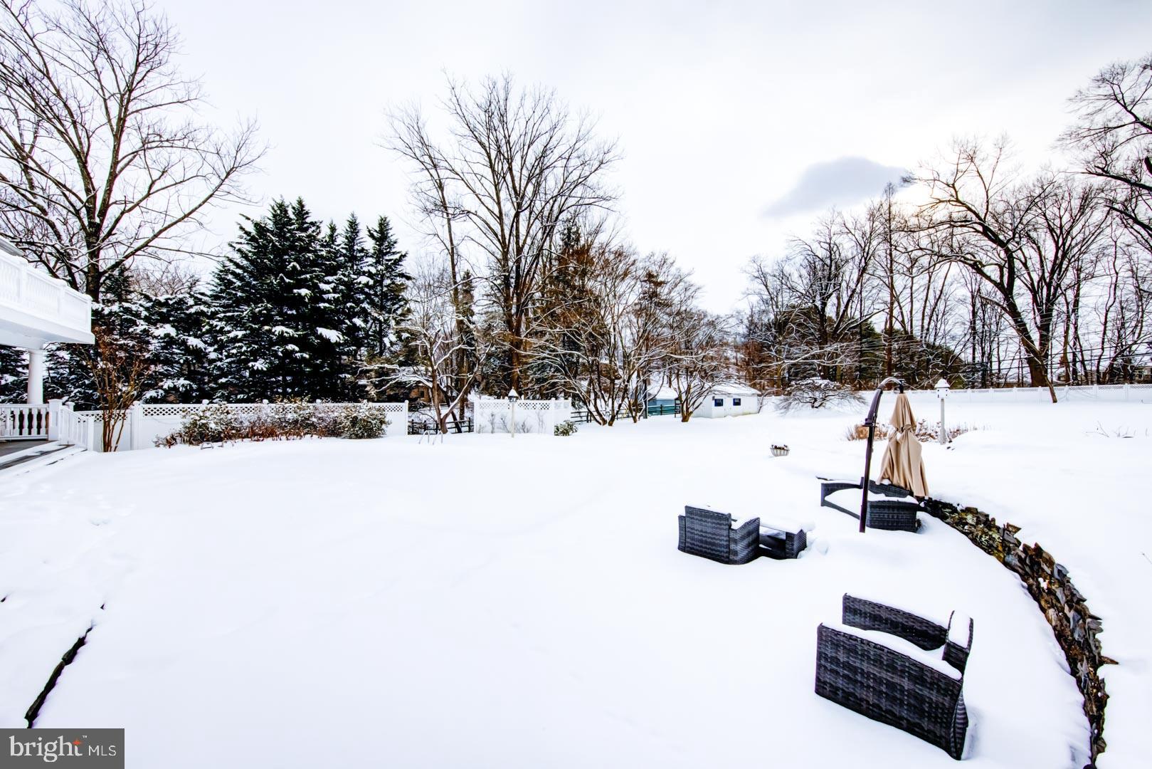 536 Atterbury Road Villanova, PA 19085 - Photo 41 of 42 Level Backyard with Pool & Terrace