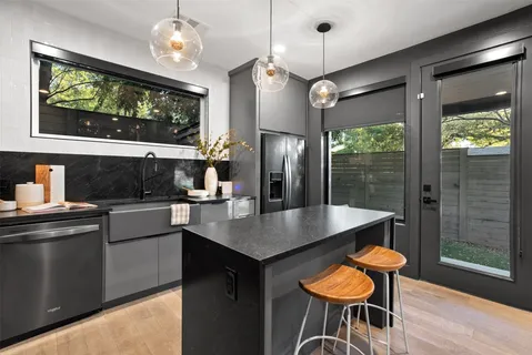 a close view of sink and mirror