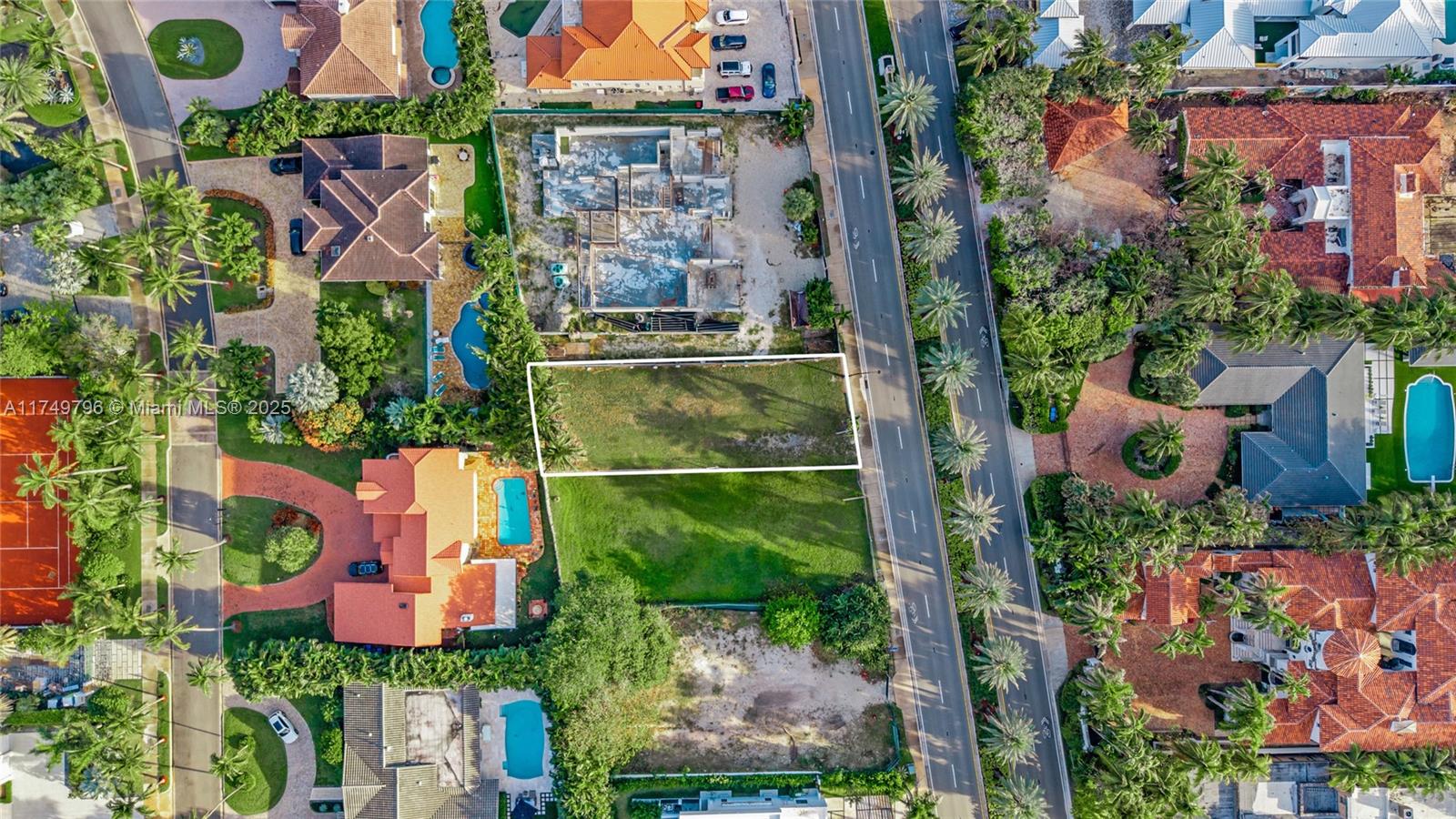 650 Ocean Blvd Golden Beach North Miami Beach, FL 33160 - Photo 3 of 18 an aerial view of multiple house