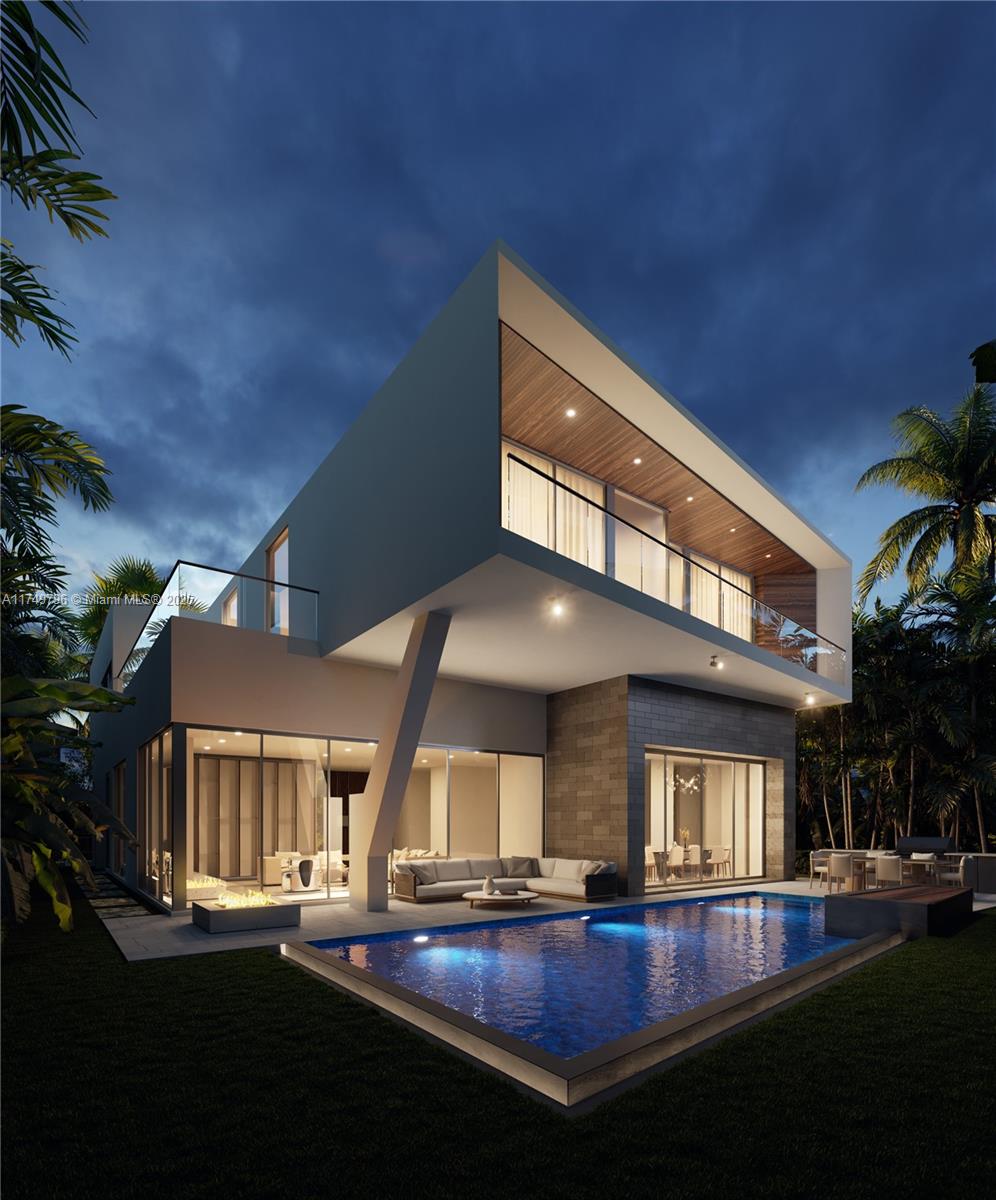 650 Ocean Blvd Golden Beach North Miami Beach, FL 33160 - Photo 7 of 18 a view of a building with a lot of trees