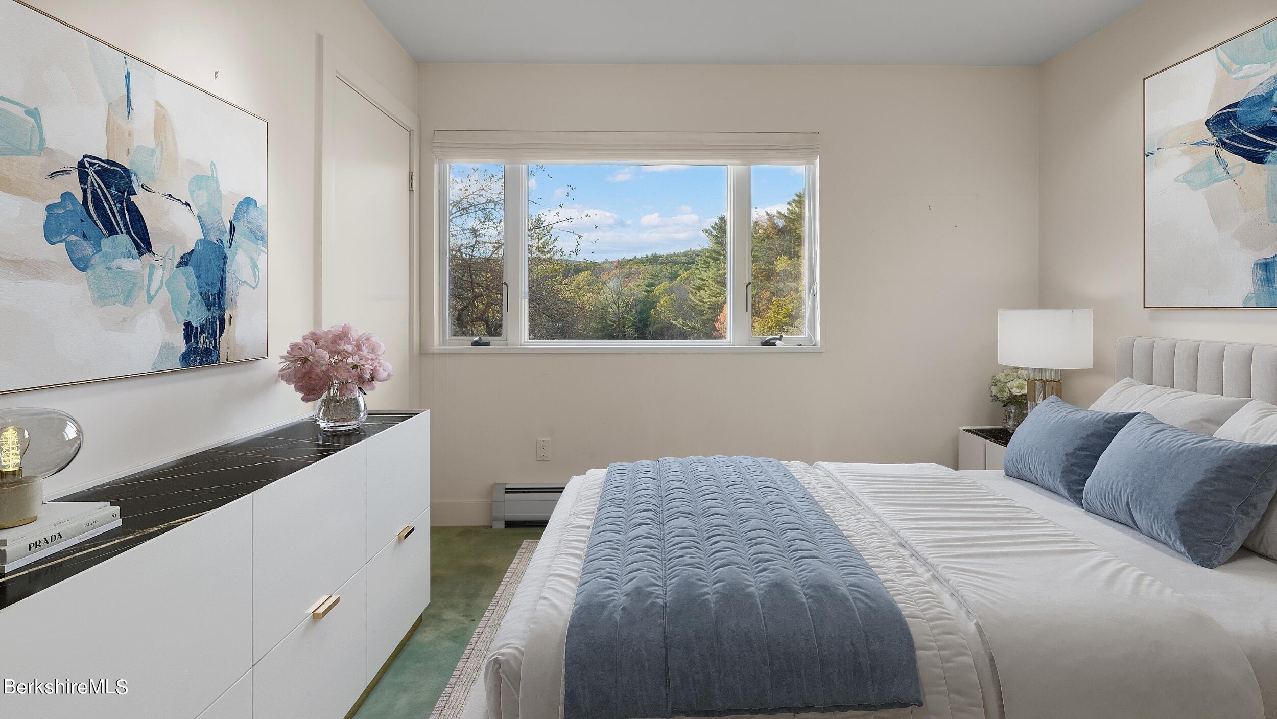 297 E Road Alford, MA 01266 - Photo 23 of 45 a bedroom with a bed and a dresser