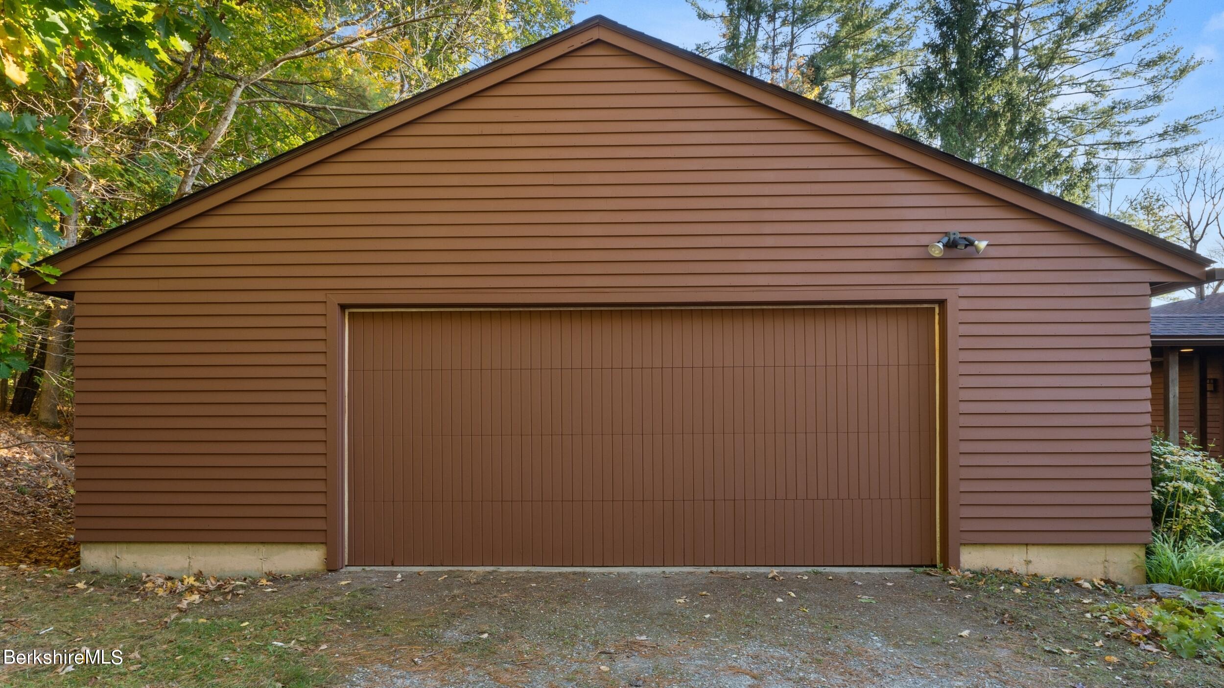 297 E Road Alford, MA 01266 - Photo 34 of 45 a view of a small house with a garage