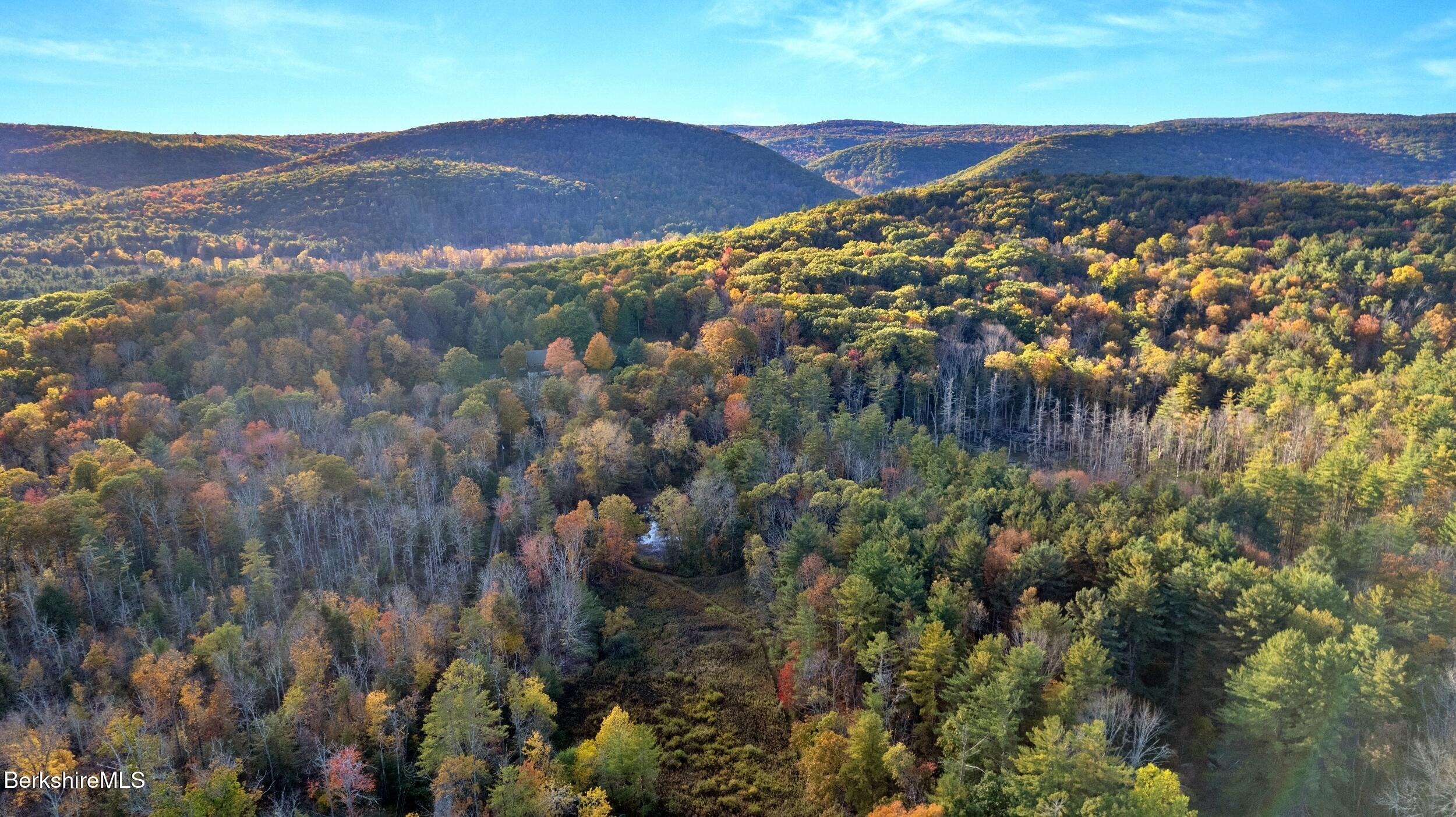 297 E Road Alford, MA 01266 - Photo 40 of 45 a view of a lush green hillside and houses