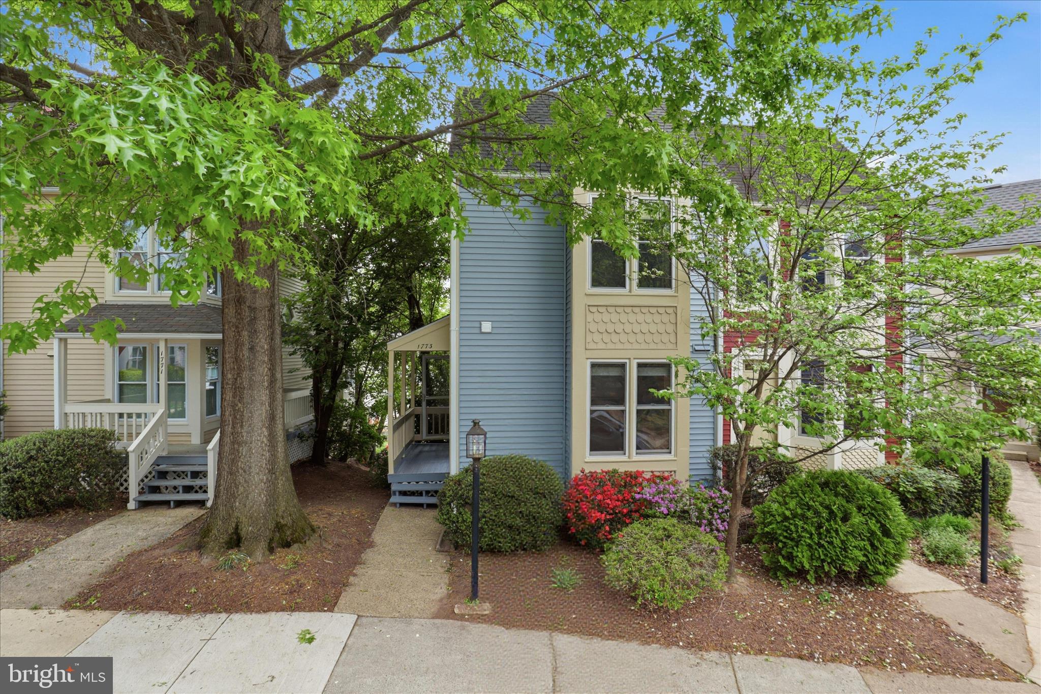1773 Whisperhill Drive Reston, VA 20194 - Photo 3 of 51 a house view with a garden space