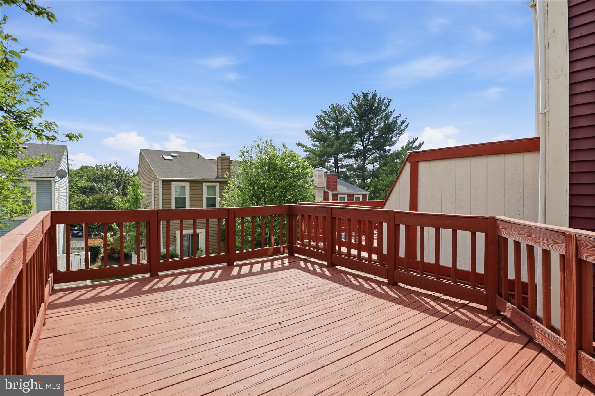 1773 Whisperhill Drive Reston, VA 20194 - Photo 40 of 51 a view of wooden deck