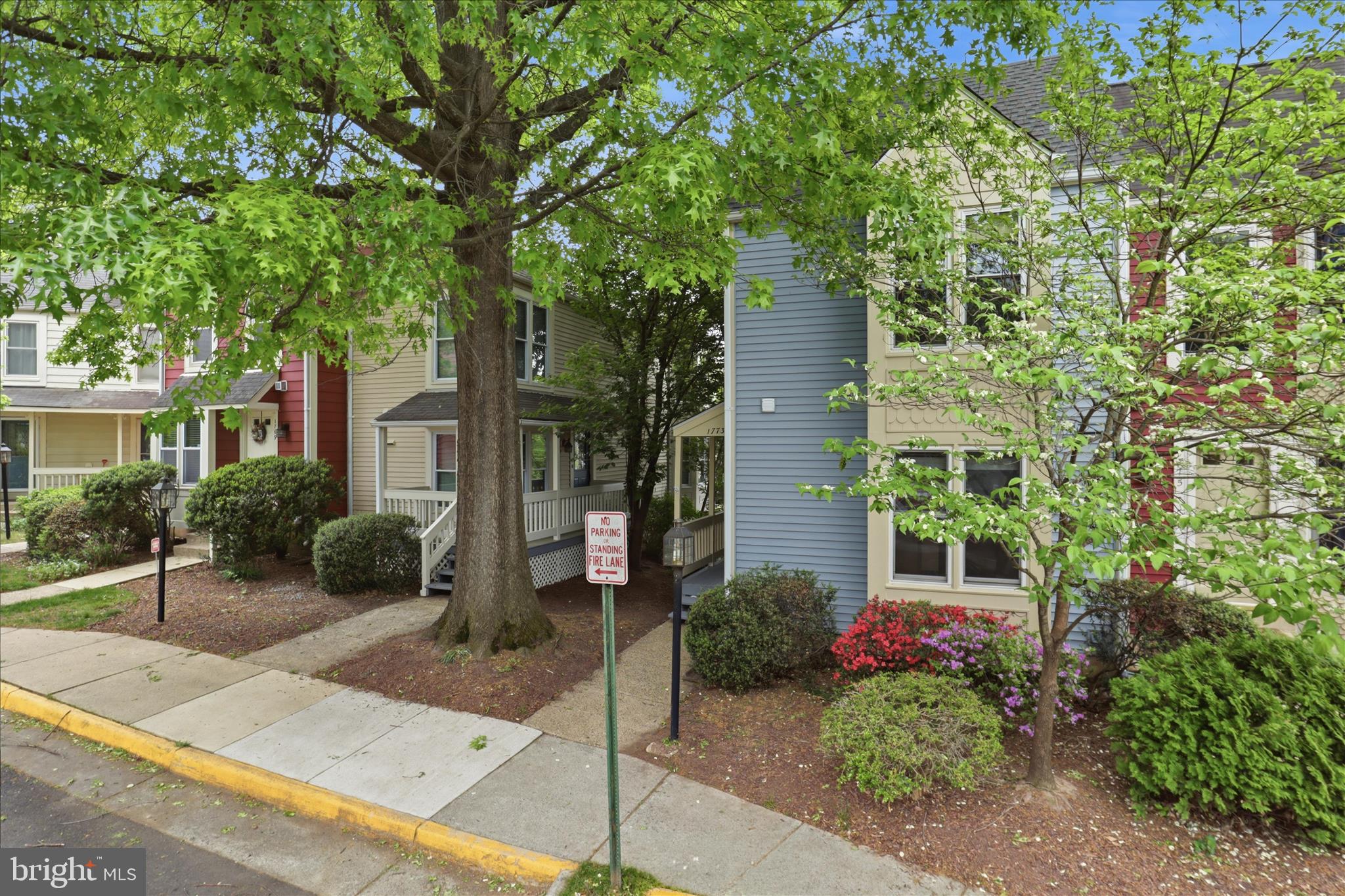 1773 Whisperhill Drive Reston, VA 20194 - Photo 43 of 51 a front view of a house with garden