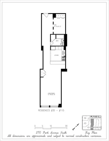 $5,400 | 270 Park Avenue South, Unit 3D | Flatiron