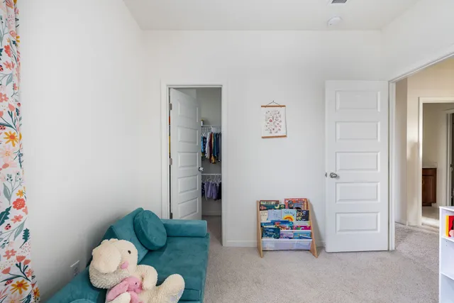 a room with toys and a couch