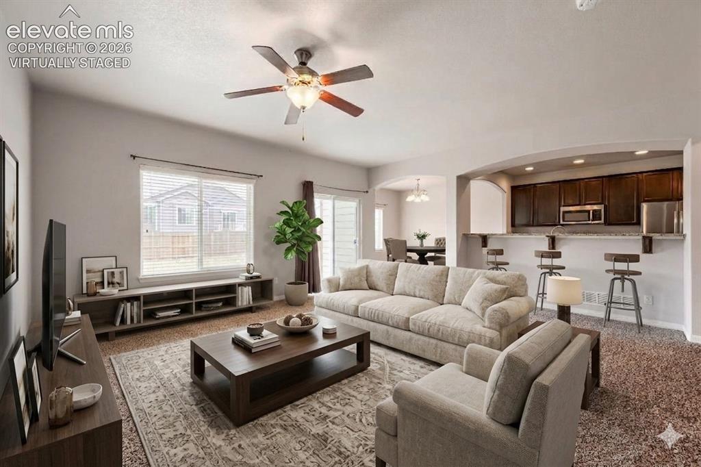 10202 Boulder Ridge Drive Peyton, CO 80831 - Photo 6 of 40 Virtually Staged